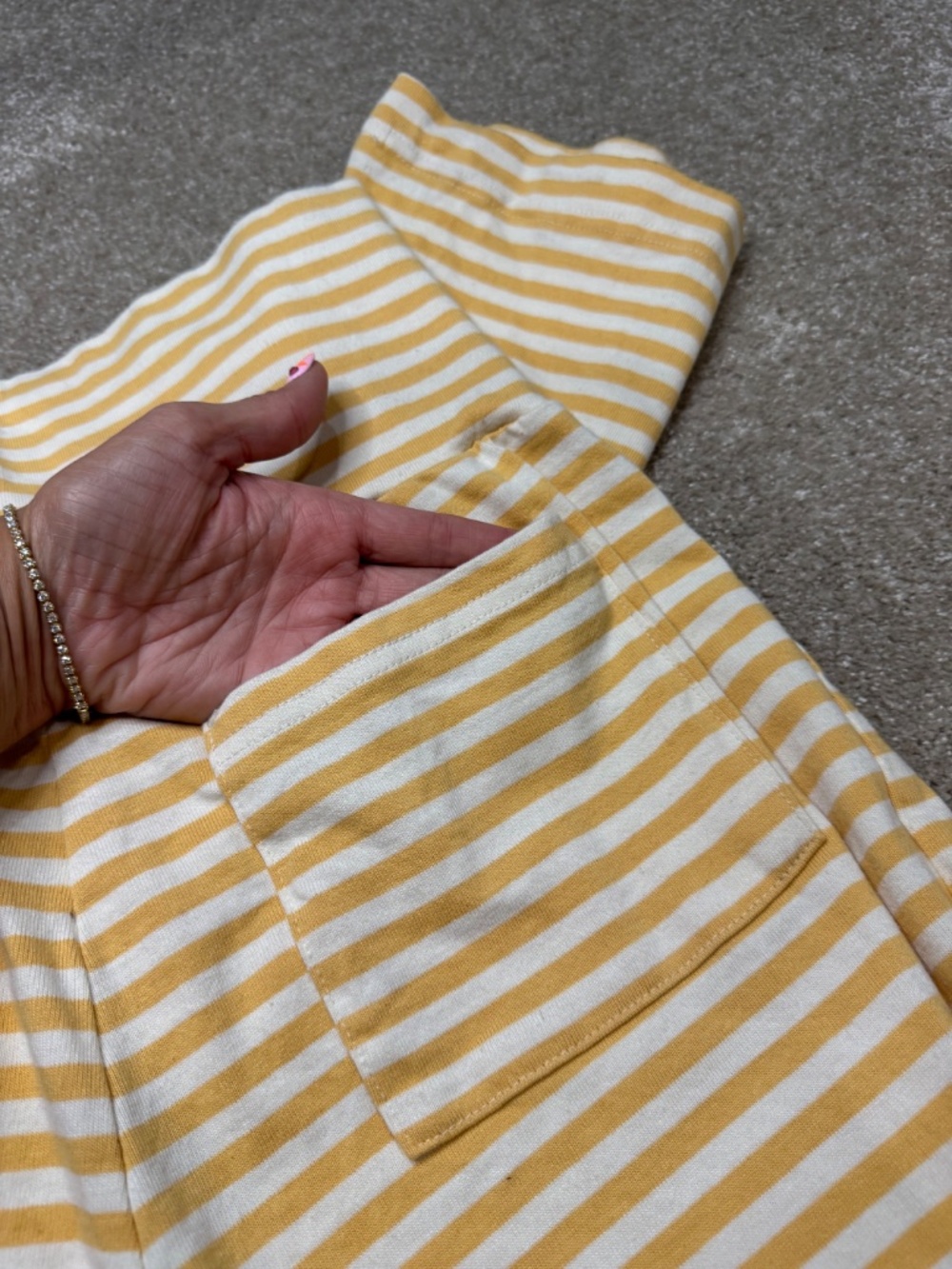 Boutique Striped Sweatpants - Picture 3 of 5